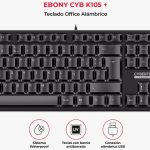 Teclado Usb Cybertel Ebony K105 Comprar precio venta información promoción Perú Lima, callao, Arequipa, trujillo, tarapoto, pucallpa, tumbes, amazonas, tacna, cusco, Áncash apurimac, ayacucho, cajamarca, Huancavelica, Huánuco, Ica, junin, la libertad, lambayeque, chiclayo, huacho, loreto, puerto maldonado, madre de dios, Moquegua, pasco, puno, Ucayali, moyobamba y Piura Colombia Venezuela Ecuador Brasil Chile Paraguay Uruguay Mexico Bolivia Argentina