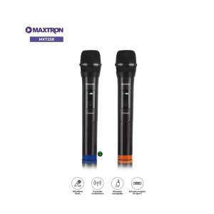 Microfono Profesional Showman MX7258 2MIC Dual Maxtron Comprar precio venta información promoción Perú Lima, callao, Arequipa, trujillo, tarapoto, pucallpa, tumbes, amazonas, tacna, cusco, Áncash apurimac, ayacucho, cajamarca, Huancavelica, Huánuco, Ica, junin, la libertad, lambayeque, chiclayo, huacho, loreto, puerto maldonado, madre de dios, Moquegua, pasco, puno, Ucayali, moyobamba y Piura Colombia Venezuela Ecuador Brasil Chile Paraguay Uruguay Mexico Bolivia Argentina