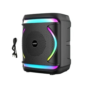 Parlante Ewtto ET-P1803BC  Bocina 4" Recargable  BT/USB/SD/FM/RC/RGB