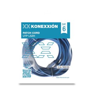 Patch Cord Konexxion Cat6 2m Azul LSZH Comprar precio venta información promoción Perú Lima, callao, Arequipa, trujillo, tarapoto, pucallpa, tumbes, amazonas, tacna, cusco, Áncash apurimac, ayacucho, cajamarca, Huancavelica, Huánuco, Ica, junin, la libertad, lambayeque, chiclayo, huacho, loreto, puerto maldonado, madre de dios, Moquegua, pasco, puno, Ucayali, moyobamba y Piura Colombia Venezuela Ecuador Brasil Chile Paraguay Uruguay Mexico Bolivia Argentina