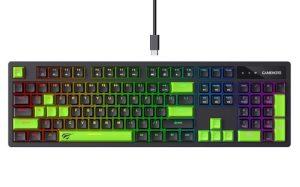 Teclado Gamer Havit KB893L-SP Blacklite Negro Verde RGB Comprar precio venta información promoción Perú Lima, callao, Arequipa, trujillo, tarapoto, pucallpa, tumbes, amazonas, tacna, cusco, Áncash apurimac, ayacucho, cajamarca, Huancavelica, Huánuco, Ica, junin, la libertad, lambayeque, chiclayo, huacho, loreto, puerto maldonado, madre de dios, Moquegua, pasco, puno, Ucayali, moyobamba y Piura Colombia Venezuela Ecuador Brasil Chile Paraguay Uruguay Mexico Bolivia Argentina