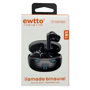 Audífono Para Celular Ewtto Inalámbrico ET-A4256BW Comprar precio venta información promoción Perú Lima, callao, Arequipa, trujillo, tarapoto, pucallpa, tumbes, amazonas, tacna, cusco, Áncash apurimac, ayacucho, cajamarca, Huancavelica, Huánuco, Ica, junin, la libertad, lambayeque, chiclayo, huacho, loreto, puerto maldonado, madre de dios, Moquegua, pasco, puno, Ucayali, moyobamba y Piura Colombia Venezuela Ecuador Brasil Chile Paraguay Uruguay Mexico Bolivia Argentina