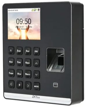 Reloj Control Asistencia ZKTeco 500 Huella y Tarjeta 10000 SENSEFP M1
